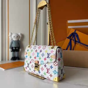 【AT8844】ルイ・ヴィトン Monogramカラフルプリントハンドバッグ | LV