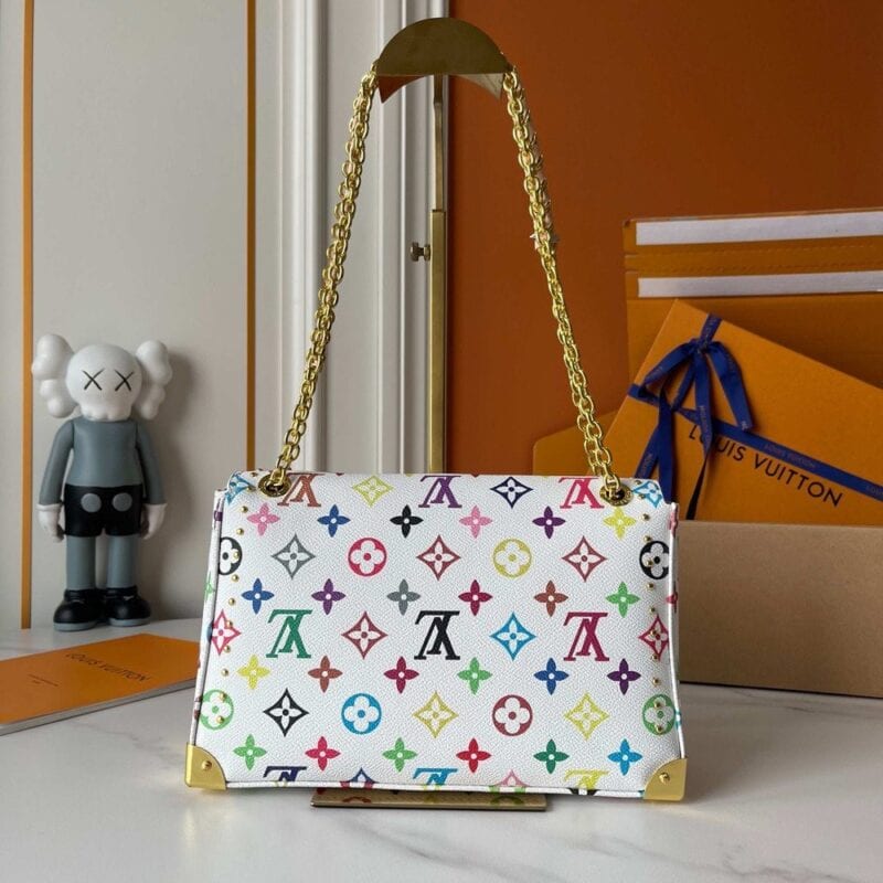 【AT8844】ルイ・ヴィトン Monogramカラフルプリントハンドバッグ | LV
