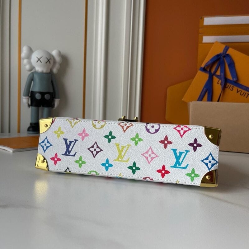 【AT8844】ルイ・ヴィトン Monogramカラフルプリントハンドバッグ | LV