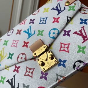 【AT8844】ルイ・ヴィトン Monogramカラフルプリントハンドバッグ | LV