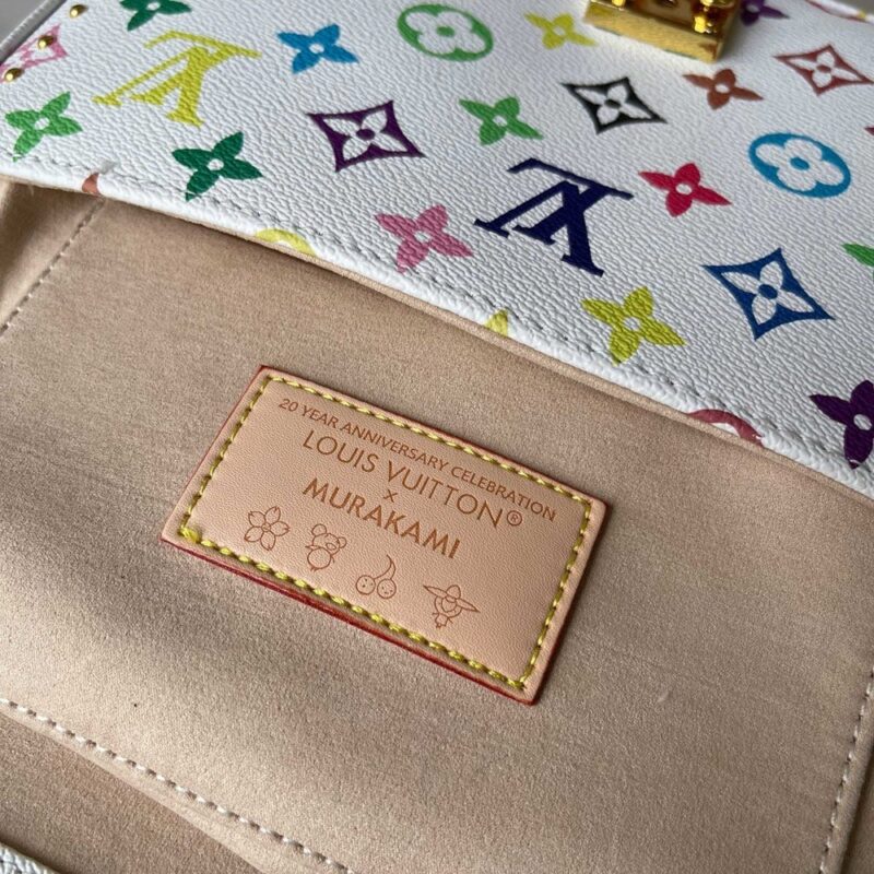 【AT8844】ルイ・ヴィトン Monogramカラフルプリントハンドバッグ | LV