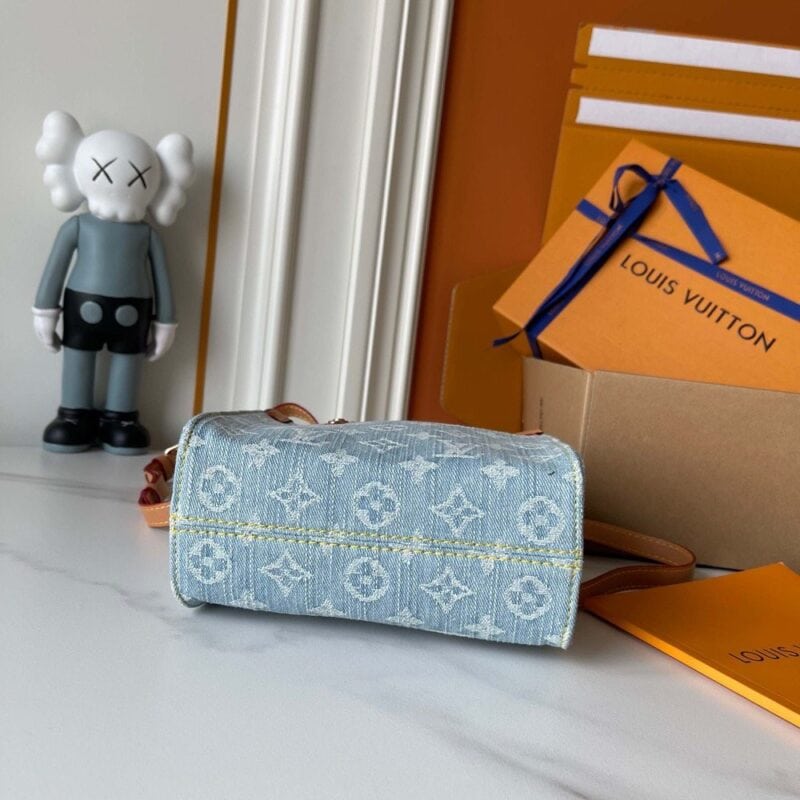 【AT8845】ルイ・ヴィトンデニムハンドバッグ：都会のエリートにふさわしいエレガントなバッグ | Louis Vuitton