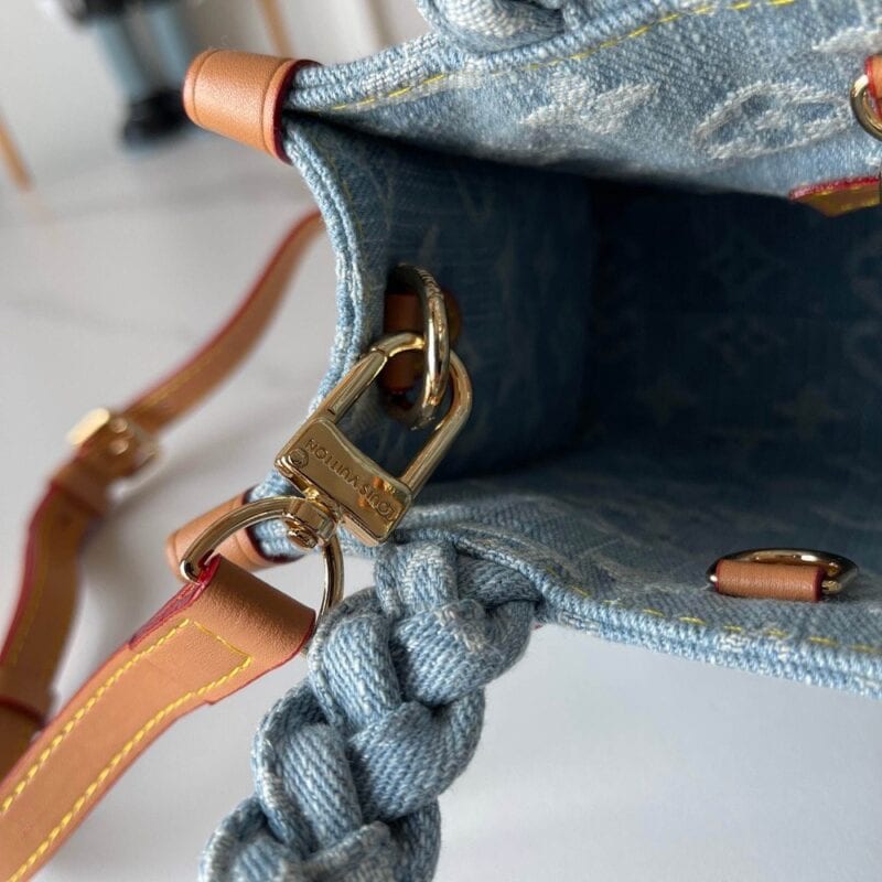 【AT8845】ルイ・ヴィトンデニムハンドバッグ：都会のエリートにふさわしいエレガントなバッグ | Louis Vuitton
