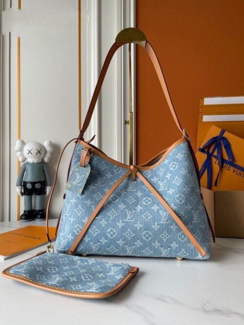 【AT8847】ルイ・ヴィトン デニムシリーズのクラシックなハンドバッグ | Louis Vuitton Malletier