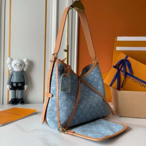 【AT8847】ルイ・ヴィトン デニムシリーズのクラシックなハンドバッグ | Louis Vuitton Malletier