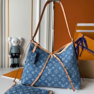 【AT8848】ルイ・ヴィトン Classic デニム CarryAll バッグ、都会のファッション精神を演出！ | Louis Vuitton