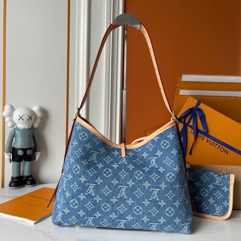 【AT8848】ルイ・ヴィトン Classic デニム CarryAll バッグ、都会のファッション精神を演出！ | Louis Vuitton