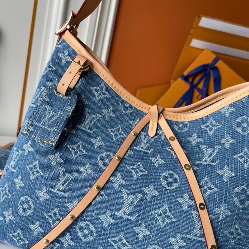 【AT8848】ルイ・ヴィトン Classic デニム CarryAll バッグ、都会のファッション精神を演出！ | Louis Vuitton