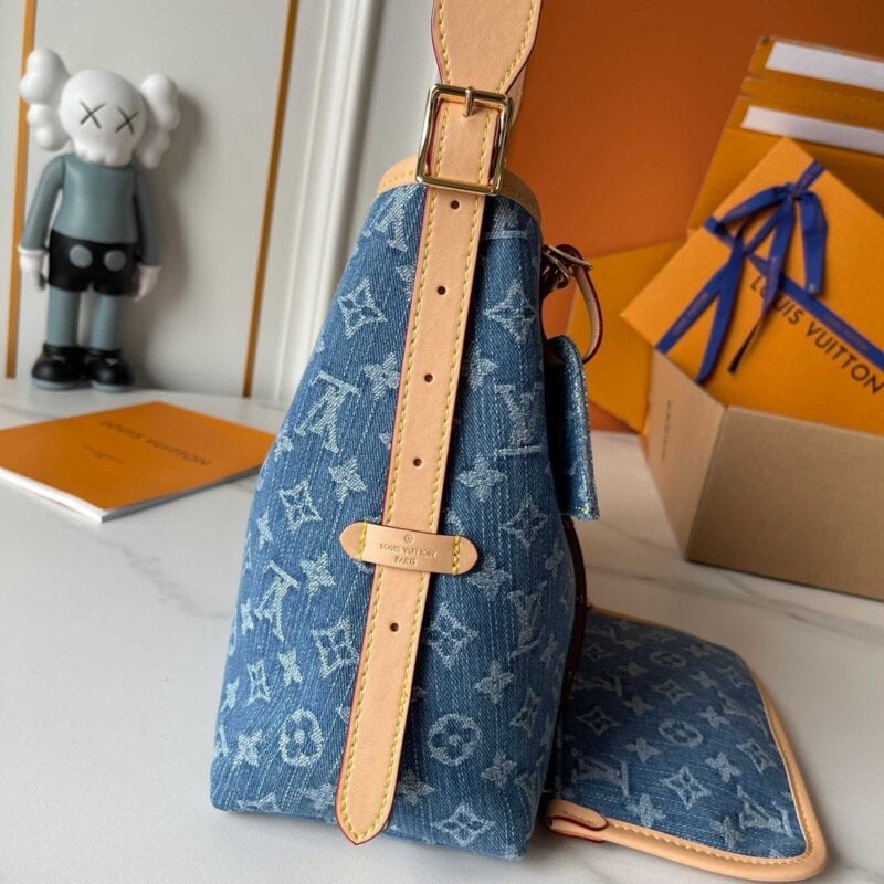 【AT8848】ルイ・ヴィトン Classic デニム CarryAll バッグ、都会のファッション精神を演出！ | Louis Vuitton