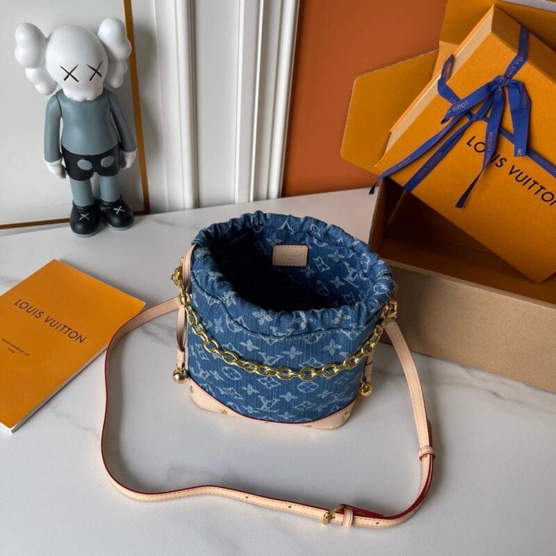 【AT8850】ルイヴィトンデニムバケツバッグ - デザイン性とエレガンスの融合 | ファッションアクセサリー | Louis Vuitton Paris