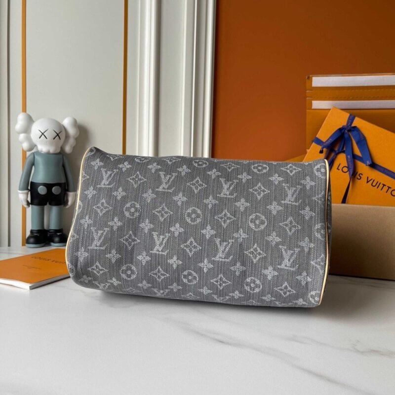 【AT8852】グレーデニムモノグラムハンドバッグ - ラグジュアリーな都会のエレガンス | LV