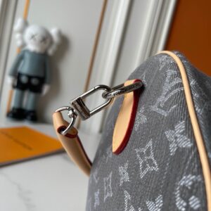 【AT8852】グレーデニムモノグラムハンドバッグ - ラグジュアリーな都会のエレガンス | LV