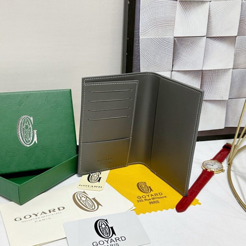 【AT8853】ゴヤールのGrenelleパスポートケース - 高級牛革製、多機能設計で旅行を便利に！ | Goyard