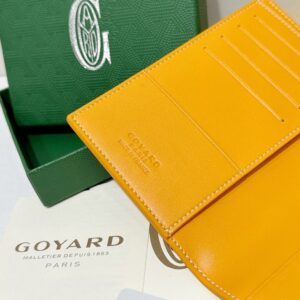 【AT8859】ゴヤール(Goyard) Grenelleパスポートケース - 高級レザーアクセサリー、旅行者に最適 | Maison Goyard