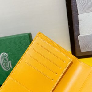 【AT8859】ゴヤール(Goyard) Grenelleパスポートケース - 高級レザーアクセサリー、旅行者に最適 | Maison Goyard