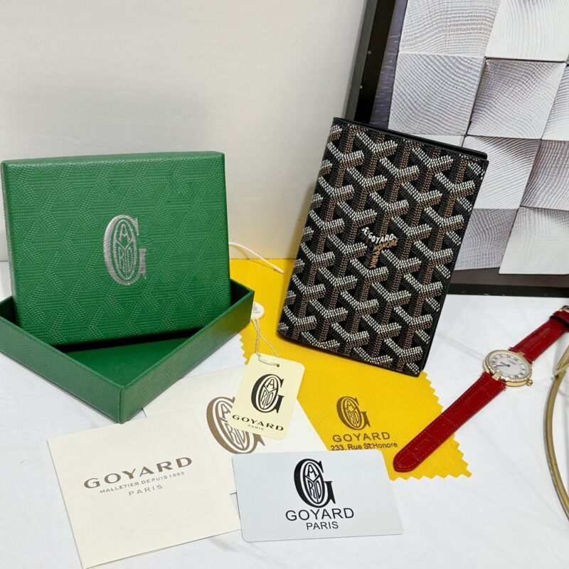 【AT8862】高級ゴヤGrenelleパスポートケース | 旅行の優雅なパートナー | Maison Goyard