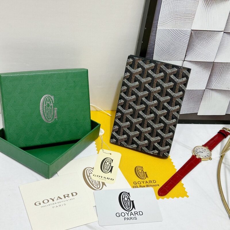 【AT8862】高級ゴヤGrenelleパスポートケース | 旅行の優雅なパートナー | Maison Goyard