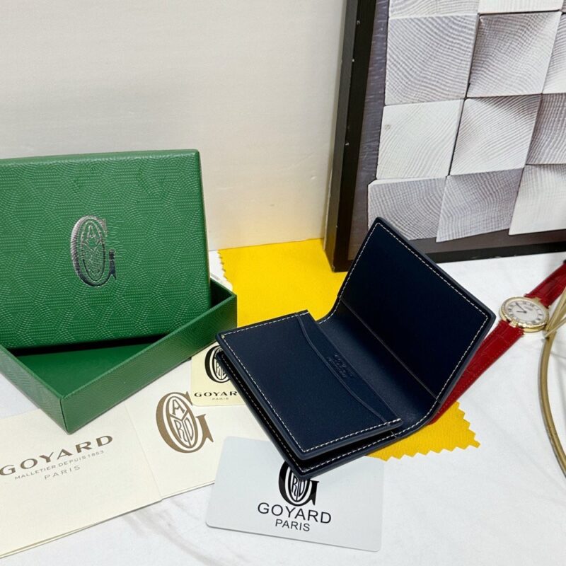 【AT8878】高品質Goyard メンズ名刺入れ - 海軍ブルーのビジネスアクセサリー | Maison Goyard