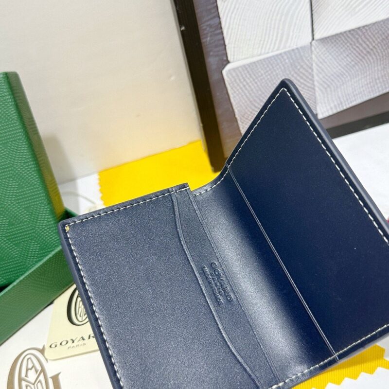 【AT8878】高品質Goyard メンズ名刺入れ - 海軍ブルーのビジネスアクセサリー | Maison Goyard
