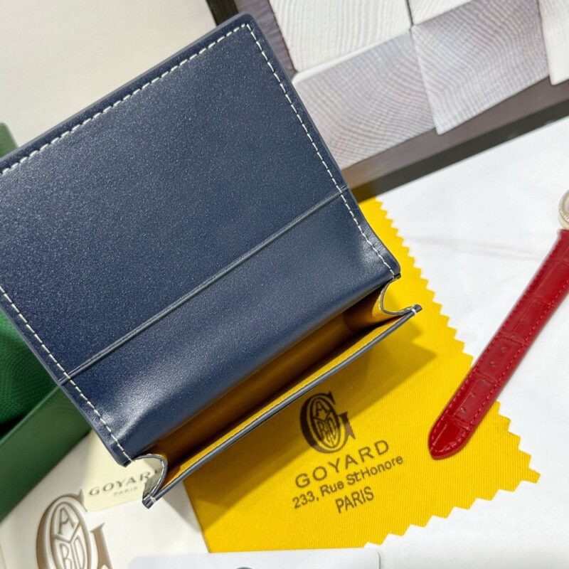 【AT8878】高品質Goyard メンズ名刺入れ - 海軍ブルーのビジネスアクセサリー | Maison Goyard