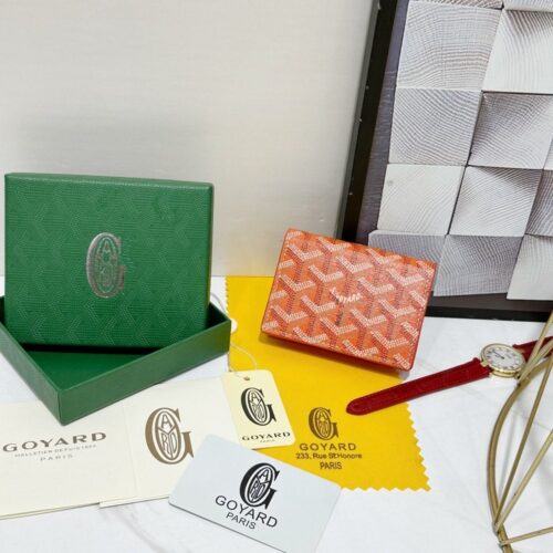 【AT8883】ゴヤール名刺入れ：手作りの高級名刺収納具、ビジネス旅行に最適 | Maison Goyard