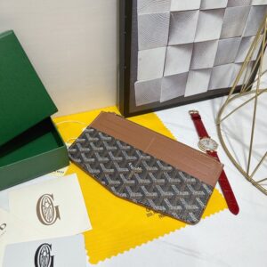 【AT8893】ゴヤール高級財布 - クラシックな幾何学模様と優雅な内面を持つ贅沢な生活態度 | Goyard
