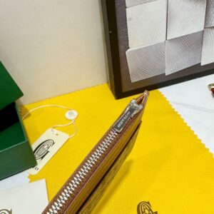 【AT8893】ゴヤール高級財布 - クラシックな幾何学模様と優雅な内面を持つ贅沢な生活態度 | Goyard