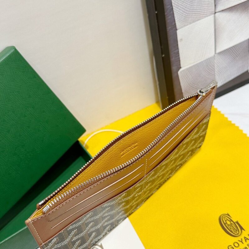 【AT8893】ゴヤール高級財布 - クラシックな幾何学模様と優雅な内面を持つ贅沢な生活態度 | Goyard
