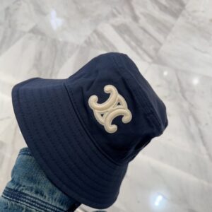 【AT9161】Celine（セリーヌ）凱旋門ロゴフィッシャーマンハット、高級刺繍のブランド帽子 | Celine Paris