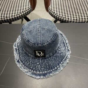 【AT9182】Dior デニム漁師帽 - 高級ブランドでストリートスタイルを表現 | Christian Dior