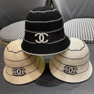 【AT9183】CHANEL 2024 ラグジュアリー ストライプキャスケット | Chanel Paris