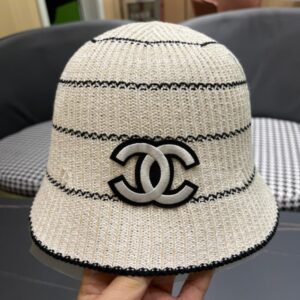 【AT9183】CHANEL 2024 ラグジュアリー ストライプキャスケット | Chanel Paris