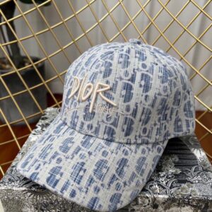 【AT9210】ディオール インスパイア 野球帽 ブルーとホワイトのグラデーションカラー | Dior