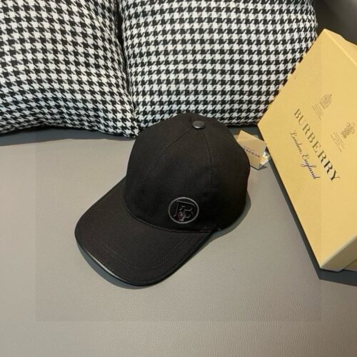 【AT9217】バーバリーのキャンバスキャップ、豪華な品質とファッショナブルなスタイルで都会に映える | Burberry London