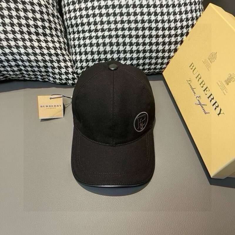 【AT9217】バーバリーのキャンバスキャップ、豪華な品質とファッショナブルなスタイルで都会に映える | Burberry London