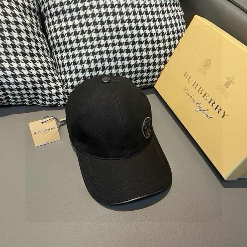 【AT9217】バーバリーのキャンバスキャップ、豪華な品質とファッショナブルなスタイルで都会に映える | Burberry London