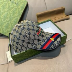 【AT9232】グッチ クラシックチェック柄キャップ - 高級感あるファッションアイテム | Gucci Firenze