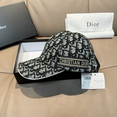 【AT9244】ディオール (Dior) モノグラムプリント レトロ野球帽 - 高級ファッショントレンドを演出 | Dior