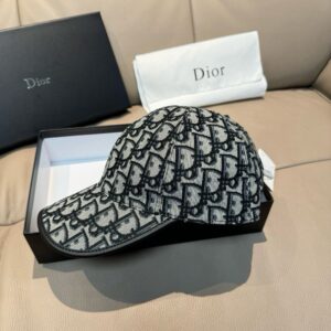 【AT9246】ディオールクラシックプリントベースボールキャップ - 最高級ファッションアクセサリー | Dior