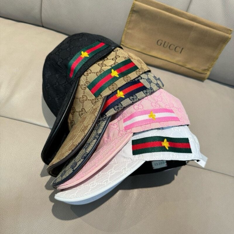 【AT9248】グッチ(Gucci)ホワイトジャガードファッションベースボールキャップ | Gucci Firenze