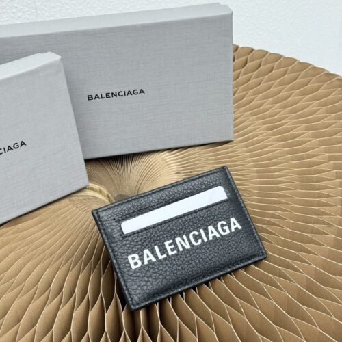 【AT9266】BalenciagaバレンシアガCASHシリーズ レザーカードケース ミニマリストデザイン | Balenciaga