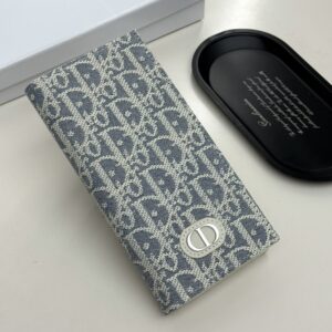 【AT9270】ディオール Oblique エンボス レザー 財布 - 高級ビジネス用途や都会での移動に最適 | Dior