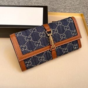 【AT9274】グッチ Gucciのジャッキー1961シリーズ ダブルGロゴキャンバス財布 | Gucci Firenze