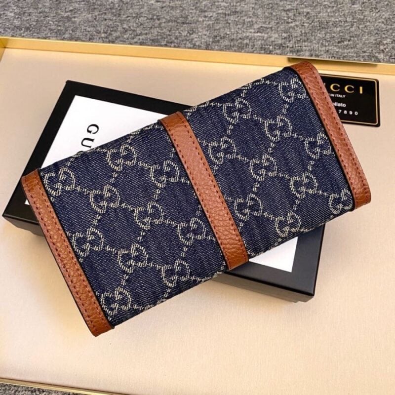 【AT9274】グッチ Gucciのジャッキー1961シリーズ ダブルGロゴキャンバス財布 | Gucci Firenze