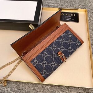 【AT9274】グッチ Gucciのジャッキー1961シリーズ ダブルGロゴキャンバス財布 | Gucci Firenze