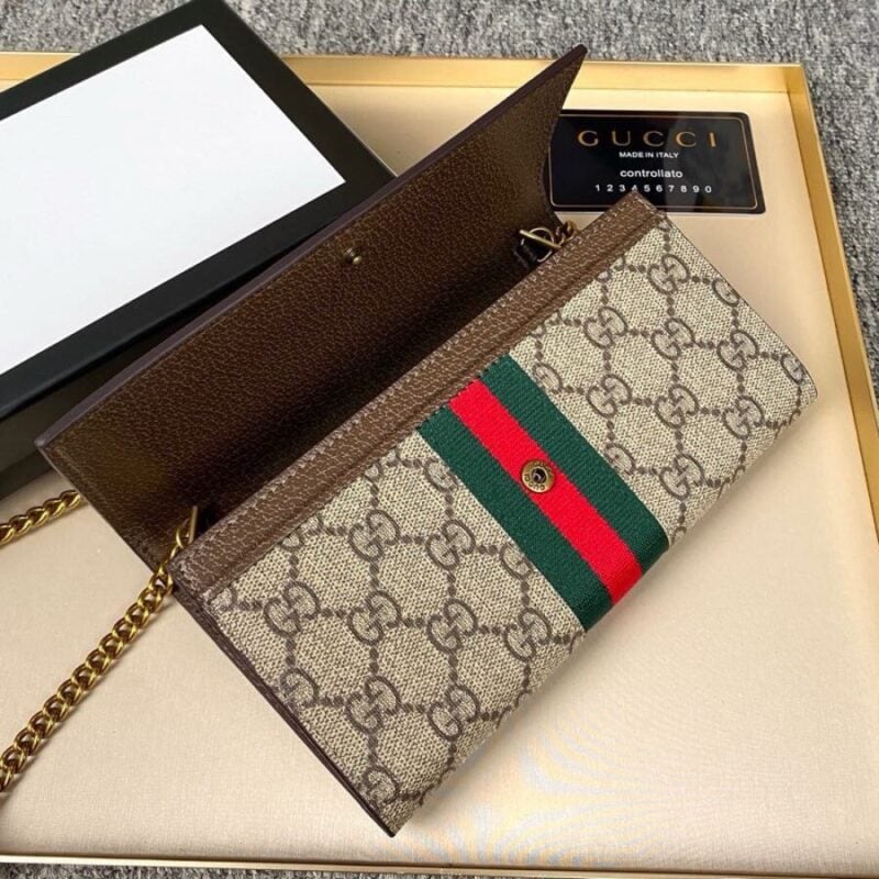 【AT9275】グッチGGモノグラムエンボス付き輸入牛革カードケース | Gucci Firenze