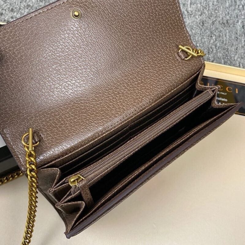 【AT9275】グッチGGモノグラムエンボス付き輸入牛革カードケース | Gucci Firenze