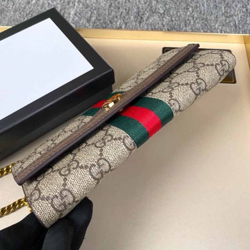 【AT9275】グッチGGモノグラムエンボス付き輸入牛革カードケース | Gucci Firenze