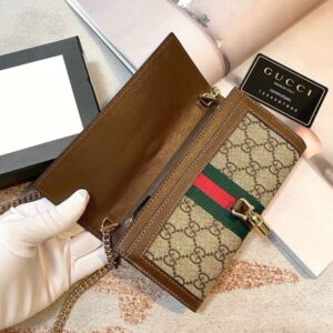 【AT9276】Gucciのクラシックウォレット - 贅沢なGGモノグラムデザインとスタイリッシュな装飾 | Gucci
