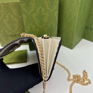 【AT9277】グッチ1955シリーズ サドルバックル財布 - エレガントな贅沢さを持つ優雅な旅の必需品 | Gucci Italy